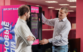 Автомат протеиновых коктейлей iSportBar